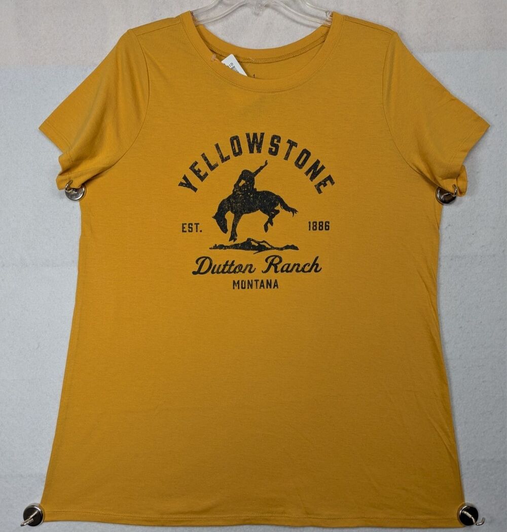 Yellowstone - Dutton Ranch - Paramount - Women's T-shirt Top - Size 1X (14-16)